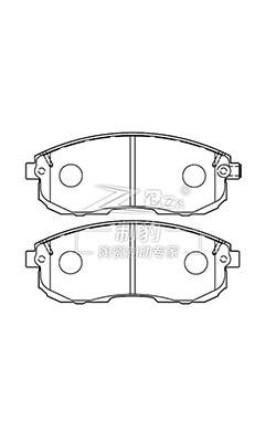 Affordable Brake Pad Set For Nissan Teana Akebono Braking System