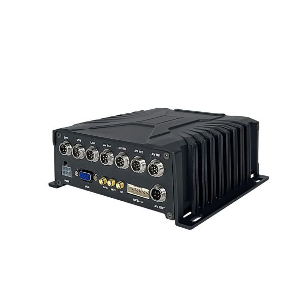 8 Channel 4G Mobile DVR with Adjustable Frame Rate and Image Supporting Wide Voltage Input for Mobile Vehicle Surveillance