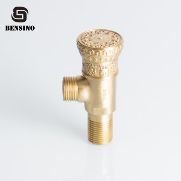 G1/2 Deluxe Stop Cock Brass Angle Valve For Toilet