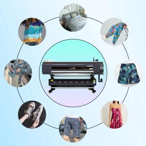 Large effective 1900mm format I3200A1head Sublimation Printer With C/M/Y/K Ink