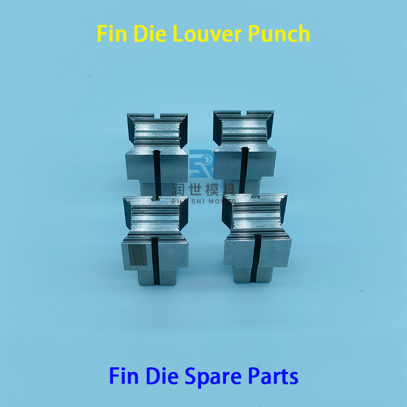HSS HAP40 Fin Die Spare Parts Single And Multi Louver Punch For Φ6.35 Φ5mm