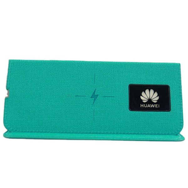 Pu Leather Mobile Phone Wireless Charging Mouse Pad Super Thin Folding