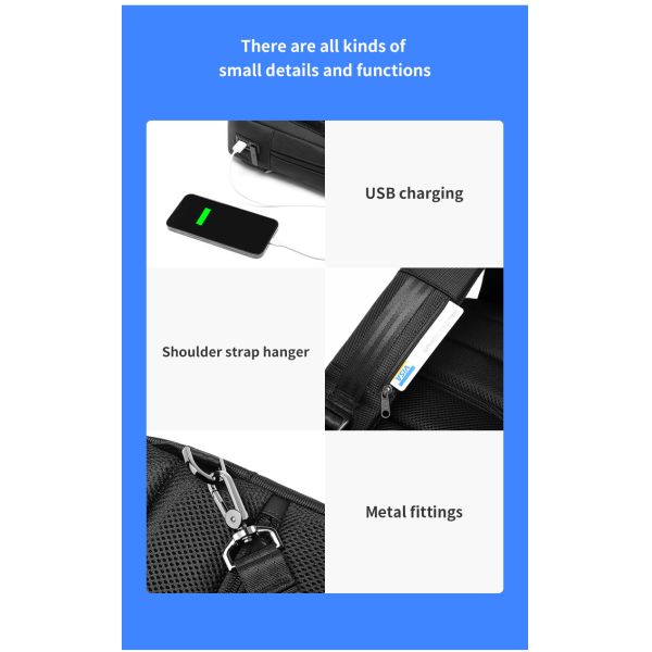 Туристический рюкзак с одним плечом для мужчин