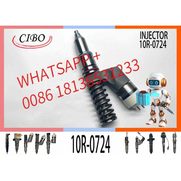 3406E 3456 C18 Engine Diesel Fuel Common Rail Injector 211-3026 10R-0724 10R-9787 for  Excavator 385B
