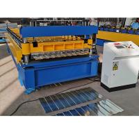 C8 C10 C21 couvrant le petit pain de feuille formant le panel de mur en métal de la machine 4Kw PPGI
