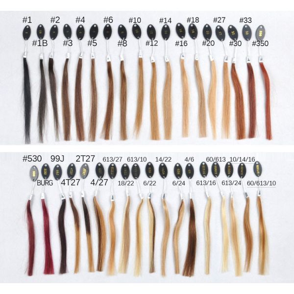 Cabello humano de Remy de la Virgen pre - el color 613 de la vinculación inclino la extensión del pelo