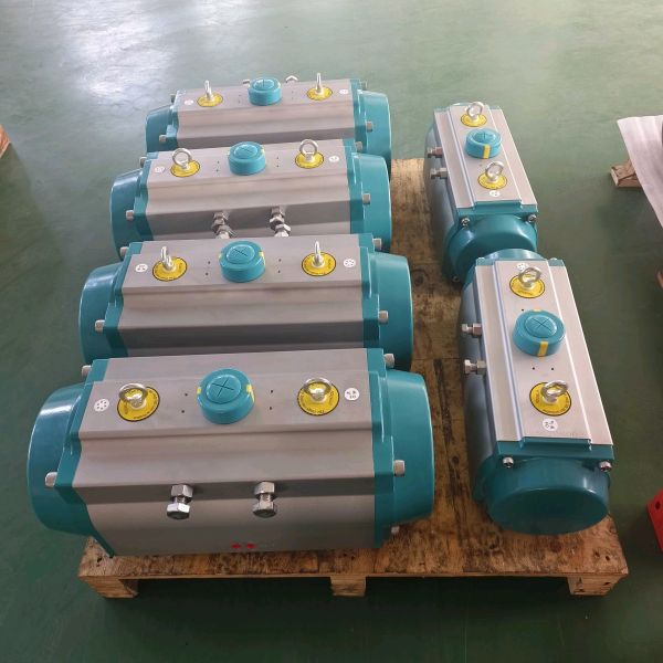 AT/GT  Series Double Action Or Single Action Air Rotary Actuator For Butterfly Valve And Ball Valve