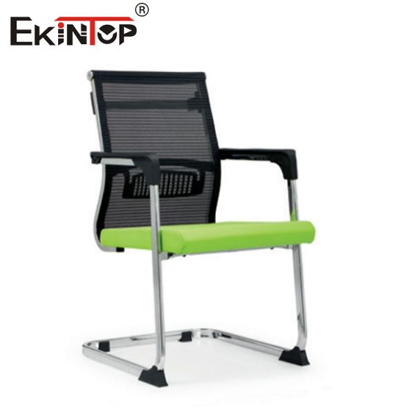 Ergonomic Office Chair With Mesh Material Metal Base Fixed armrest