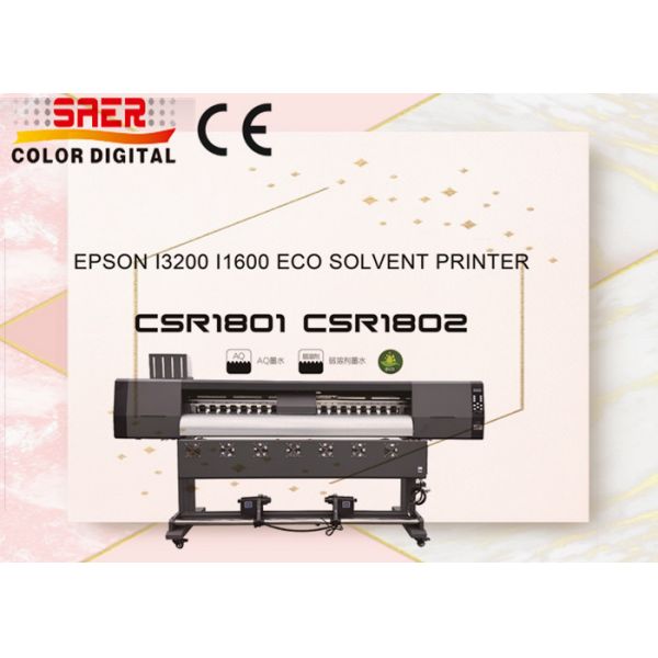 Eco Solvent Printer CMYK Flex Banner Printing Machine
