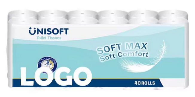 Индивидуальные обернутые роллы Жилищные санитарные туалетные ткани гигиенические оптовые бамбуковые туалетные бумаги для туалетной бумаги