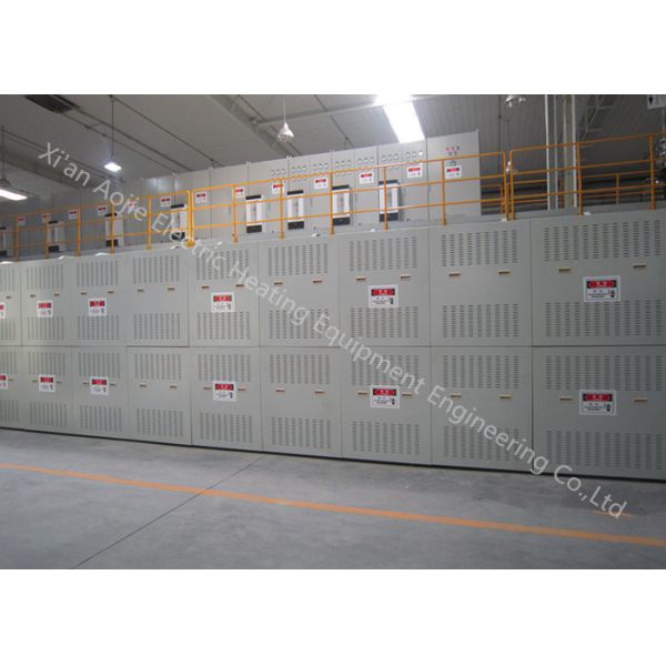 Intelligent Thermostat Furnace Brazing Equipment , Mesh Belt Brazing Muffle Furnace