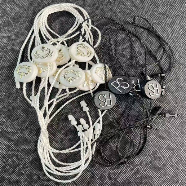 Approximately 10 Inches Hanging Length Plastic Tag Fastener Suitable for Bags Made from Durable Plastic Texture Ensuring Attachment