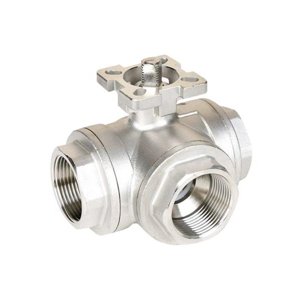 Industrial Three-way High Platform Water Valve with Stainless Steel Female Float Ball