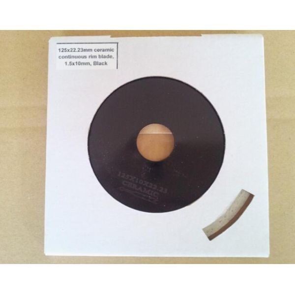125 Mm Sintered Turbo Hot Press Diamond Cutting Blades For Tiles GB Standard