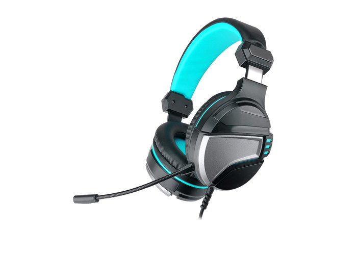 Шлемофон игры платформы DL Multi, шлемофон 40mm черный и голубой игры