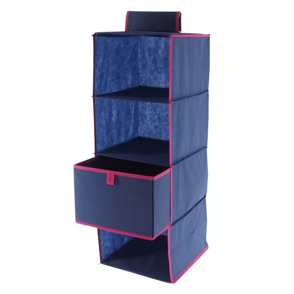 Организатор смертной казни через повешение полки 4 ярусов, вися организатор шкафа с ящиками