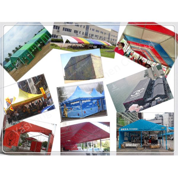 Superior Tent Accessories Sturdy Aluminum Frame / PVC Fabric Tarpaulin Cover