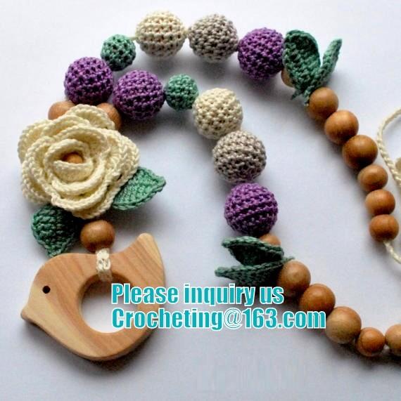 Mother and child, Teething necklace, Breastfeeding Necklace for Mom, Teething toy