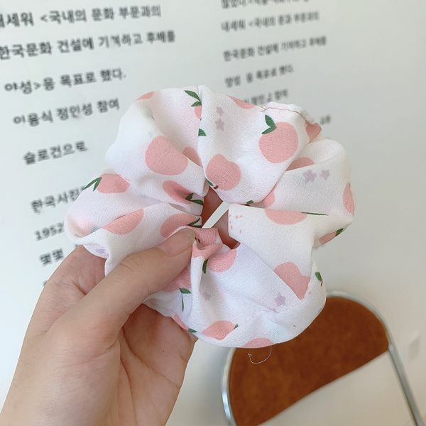 Cloth Stretchy Hair Ties Bobbles Rope Large Intestine Girl Horsetail Head  HSTSW0002