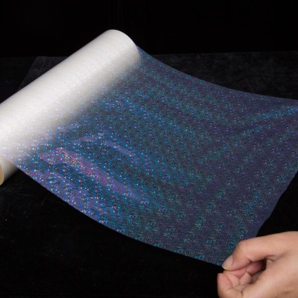 Transparent Holographic Thermal Lamination Film BOPP Material High Glossy Heat Lamination Film for Packaging