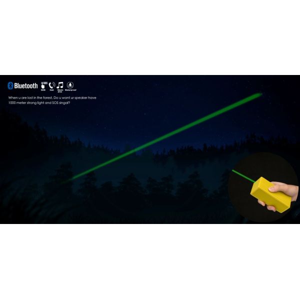 Диктор USB аудио Bluetooth цифров водоустойчивого диктора куба партии SOS BK3.0