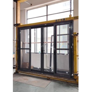 Sliding Type Aluminium And Glass Doors , 6063-T5 Aluminium Internal Sliding Doors