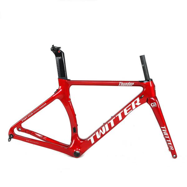 TROVEJE o quadro da bicicleta da estrada do carbono da altura do disco 50cm com freio de disco