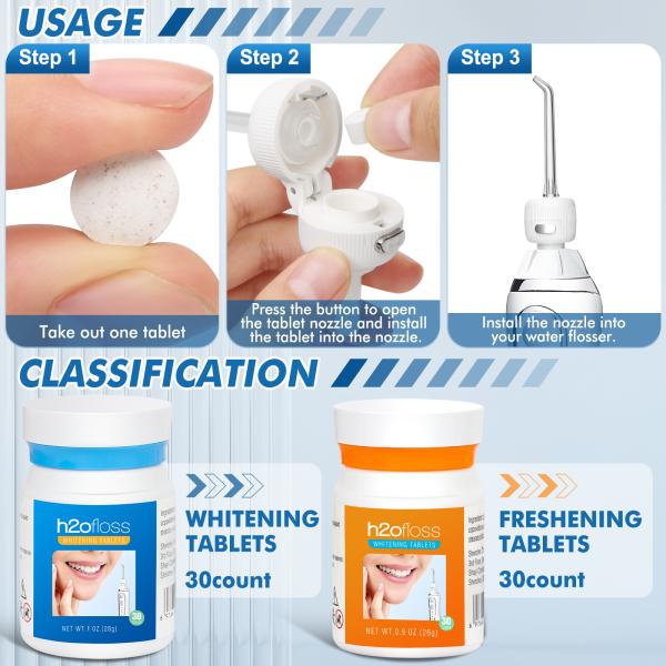 Hotel Water Pulse Cordless High Water Pressure 3 Modes 300ml Capacity Portable Dental Irrigator Oral Cleaner Water Flosser