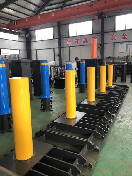K4 M30 Testé par choc Certificat K4 fixe intégré Bollard pour la protection du périmètre