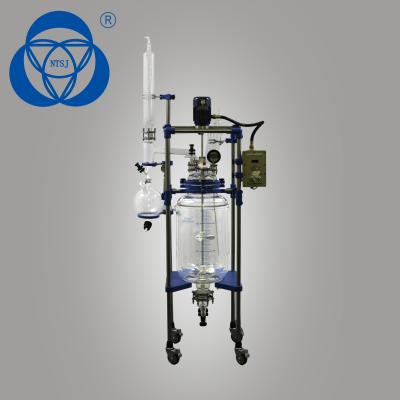 Anti embarcação de reator do laboratório da corrosão, grau do vácuo alto do reator do vidro de Borosilicate