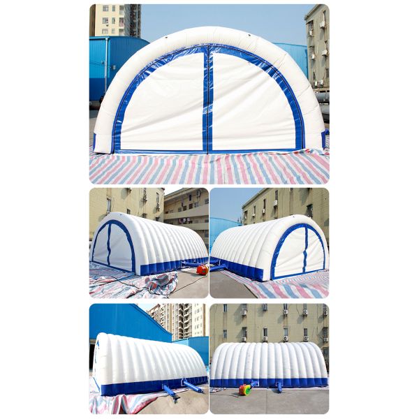 Large PVC Arched Inflatable Air Dome Tent Warehouse Outdoor Entertainment
