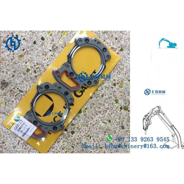 Комплект для ремонта главным набивкой KOMATSU SAA6D125, 6150-17-1812 0 полных наборов набивкой двигателя