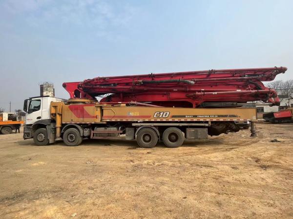 20 ans Sanyi 62m pompes à béton camions avec Mercedes-Benz châssis camions AWP pompe à béton hydraulique