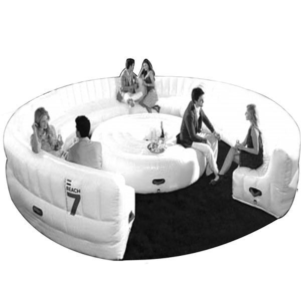 Chinese Supplier Advertising Inflatable King Chair Sofa For Chair Furniture Exhibition
