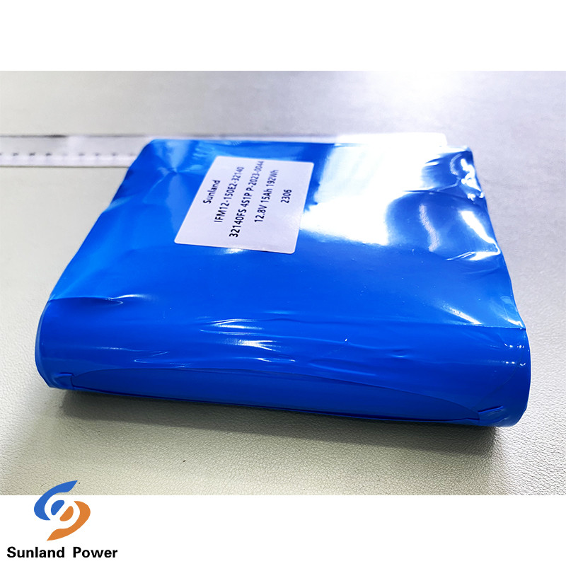 Долгий цикл жизни 15AH 12V LiFePO4 аккумулятор 32140 4S1P для взрывостойкого продукта