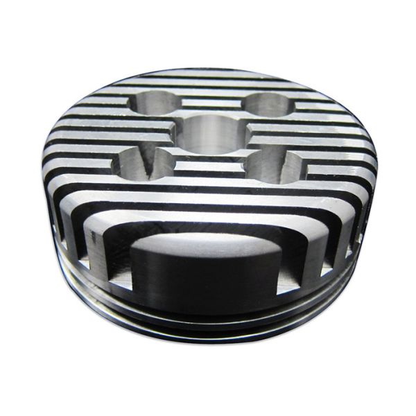 Shark Racing Titanium Machined Parts Cylinder Alloy Head Impact Resistance