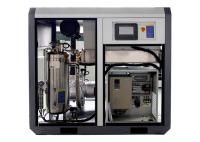 Compressor de ar de parafuso rotativo sem óleo de 11 kW 1.6m3/min 15 hp Compressor de parafuso para venda