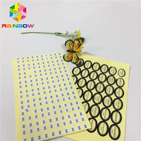 Стикер винила ярлыка одежды безопасностью фильмов упаковки еды доказательства воды изготовленный на заказ