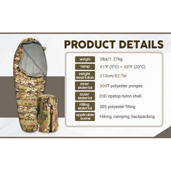 Envelope ornaments Sleeping Bags, Compression Sack for Cold Weather Travel, Camping, Hiking, Outdoor, Backpacking