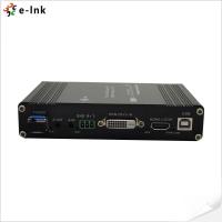 1Ch 1080P DVI + USB KVM + 1Ch RS232 + 1Ch Bidi Stereo Audio + 1Ch GPIO sobre el extensor de fibra
