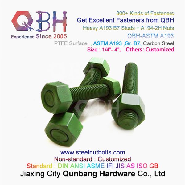 QBH PTFE 1070 Красный/Синий/Черный/Зеленый с покрытием 1/4