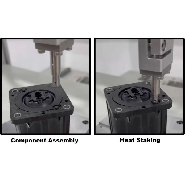 Multi-channel Hot Staking Machine for Heat Staking Plastic in Automotive Manufacturing