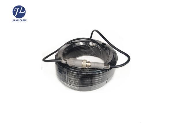 8 Pin Din Cable Male To Male Connector , S Video Cable For Reverse Parking Camera