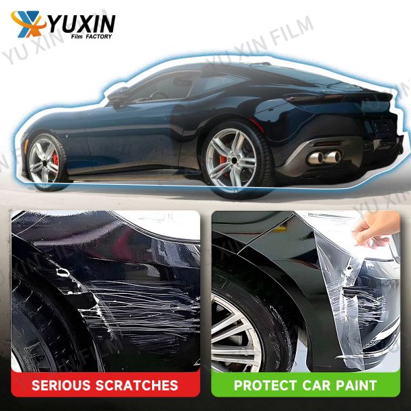 High Gloss Clear TPU PPF Film USA Hydrophobic Self-heailng Car Body Paint Protection Film