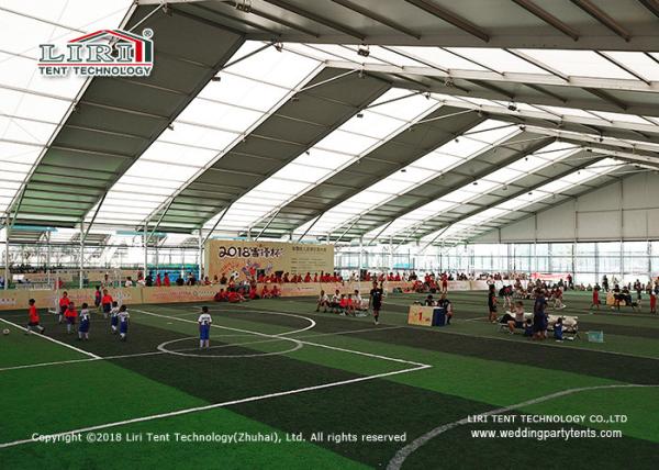 Aluminium Frame Huge Outdoor Tents For Parties / Wedding With Transparent PVC Roof