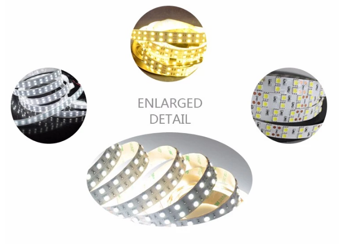 24W Colored Led Light Strips 55 Lumen Color Temperature 3500K-8000K