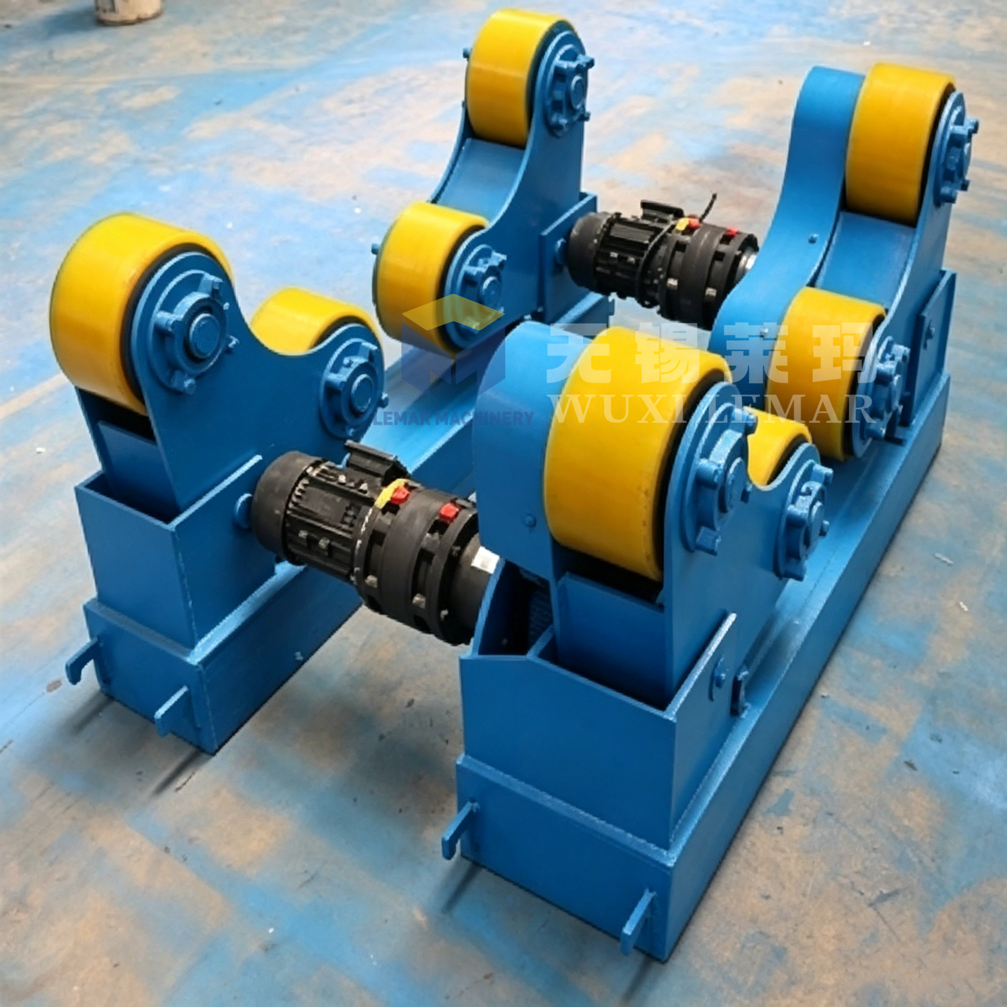 Heavy Duty 40ton Self-aligning Welding Turning Rolls for LNG Cryogenic Tank