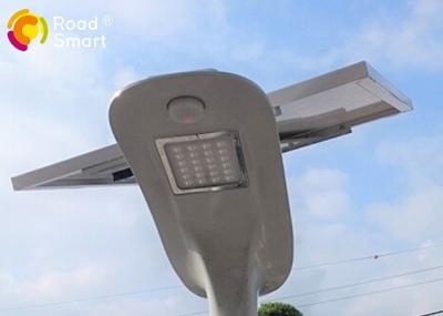 80W / 18V Solar Panel Street Lights Lithium Battery Integrated For Seaside Park