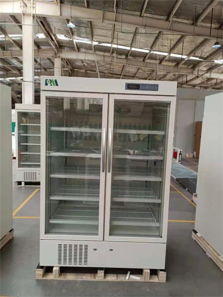 Refrigerador médico da farmácia da indicação digital do diodo emissor de luz dos graus 1006L de PROMED 2-8 para o hospital do laboratório