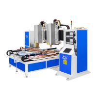 Hwashi CNC Sept 7axes double tête de tôle de soudage à points, soudeur automatique de tôle pour Squatrack